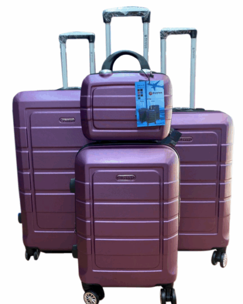 Set x 4 piezas: 3 Maletas + 1 Neceser  Genius G-1906